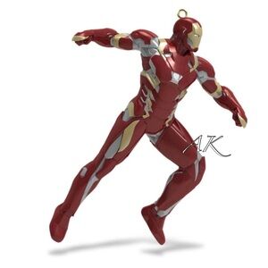 Hallmark Captain America Civil War Christmas Tree Ornament
"Team Iron Man"